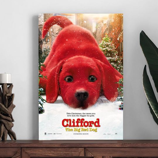 Discover Clifford the Big Red Dog Movie Poster,Home Decor Poster,Room Decoration Printing,Photo Wall Art Poster