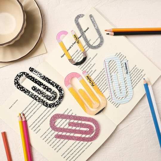 Discover Personalized Jumbo Paper Clip, Teacher Appreciation Gift, Teacher
