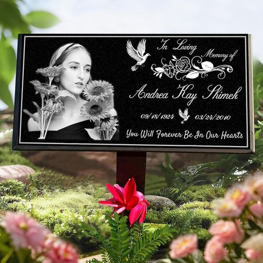 Discover Personalized Human Memorial Stones,Headstones for Graves