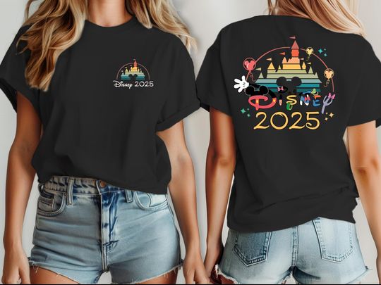 Discover Custom Disneyyy Vacation 2025 family vacation 2025 Shirts, Disneyyy Trip 2025 Shirt, Disneyyland Shirts, Disneyyy Couple Shirts