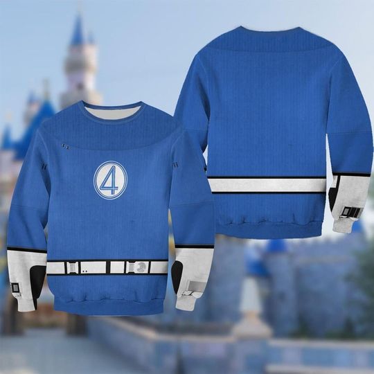 Discover The Fantastic Four First Steps 3D Full Over Print , Fantastic Four Halloween Costume 3D Sweatshirt