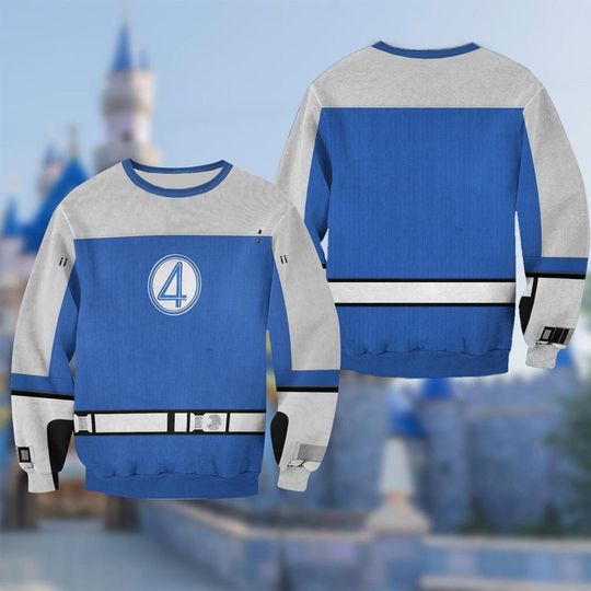 Discover The Fantastic Four First Steps 3D Full Over Print , Fantastic Four Halloween Costume 3D Sweatshirt