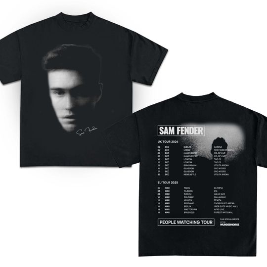 Discover People Watching Concert Tour T-Shirt, Unisex Softstyle Tee, Music Lover Gift
