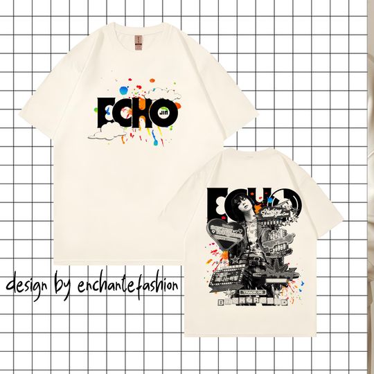 Discover Jin EchoTracklist Shirt, Echo Jin T-shirt, Jin Dont Say You Love Me Shirt, Jin Tour 2025 Shirt