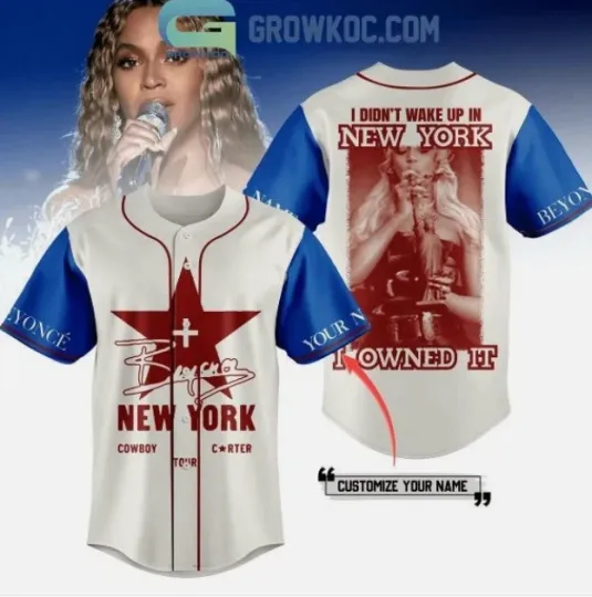 Discover Beyoncce Cowboy Carter Tour 2025 Personalized Baseball Jersey