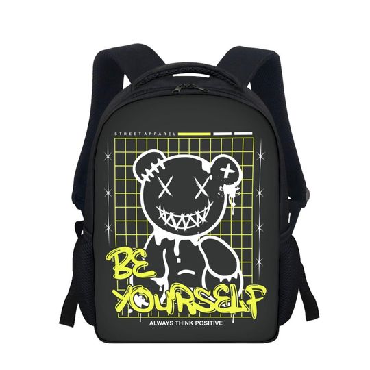 Discover Kawaii Kids Backpack with Street Style Print - Large Capacity & Durable Fabric