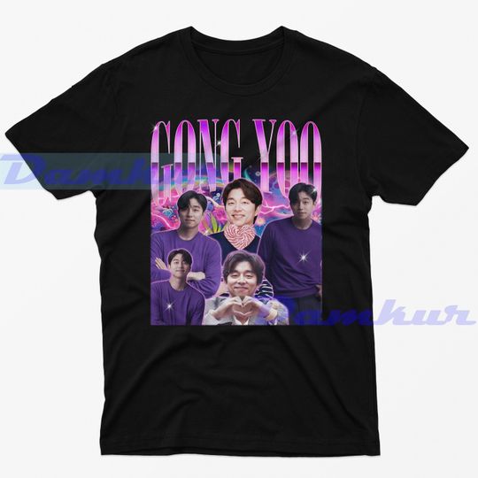 Discover Gong Yoo Fan Tees Korean Drama Shirt, Gong Yoo Vintage Shirt