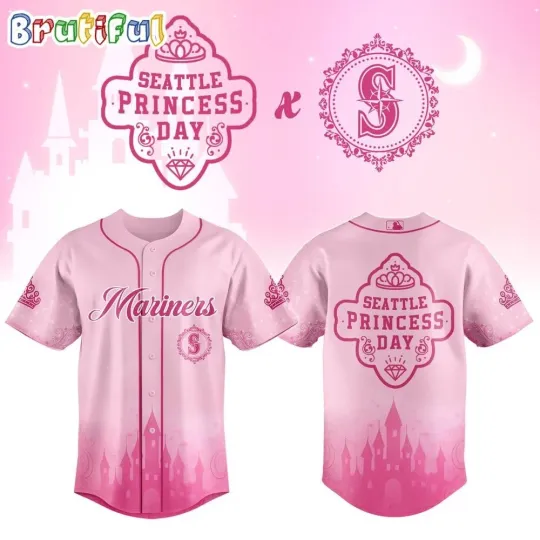 Discover Seattle Baseball Team Marinerss x Princesss Day 2025 Baseball Jersey