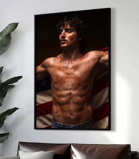 Discover Benson Boone Album Poster - American Heart Album Cover - Album Cover Poster