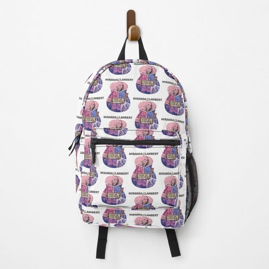 Discover Miranda Lambert Roadside Bars And Pink Guitars Tour Backpack