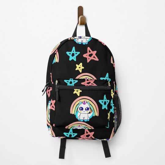 Discover CUTE KAWAII BABY CAT UNICORN Backpack
