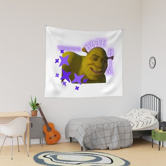Discover Shrek therapists HATE him Tapestry