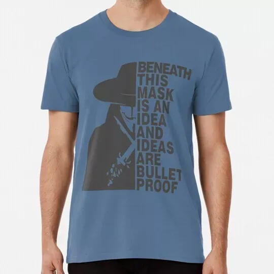 Discover Ideas Are Bulletproof V For Vendetta  T-Shirt