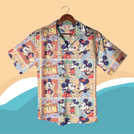Discover Mickeyy mouse Cruise Pirate Hawaii Shirt, Mickeyy mouse Ahoy Button Up Shirt