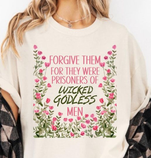 Discover Wicked Godless Men feminist T-shirt