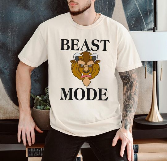 Discover Retro Beast Mode Disneyyy Shirt, Beauty And Beast T-shirt