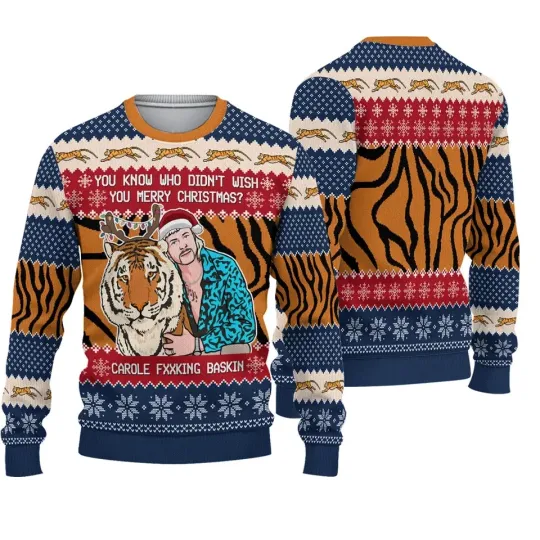 Discover BG Christmas You Know Who Didn't Wish You Ugly 3D Sweater