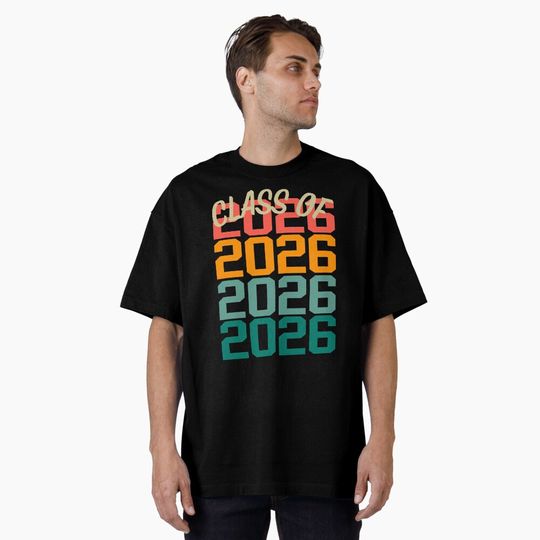 Discover Back to school class of 2026 seniors ,senior 2025 Oversized T-Shirt