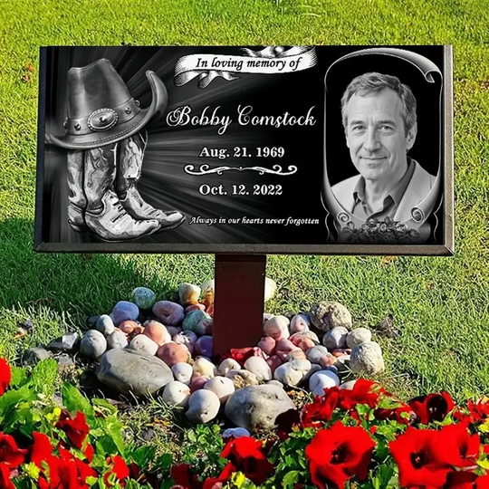 Discover Custom Eternal Gravestone, Tailored Memorial Marker, Engraved Tribute for Lasting Honor