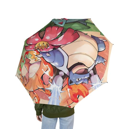 Discover PKM Umbrella  Anime Style Umbrella | Kawaii Travel Umbrella Gift