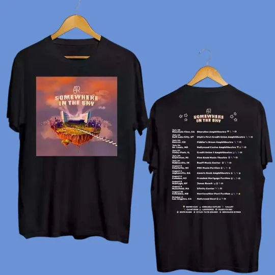 Discover AJR Somewhere In The Sky Tour 2025 Shirt