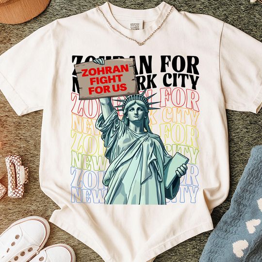 Discover Zohran For New York City Bootleg 90s Vintage Shirt