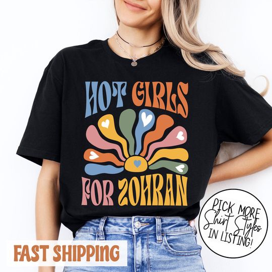 Discover Hot Girl For Zohran Shirt, Mayor Mamdani 2025 Shirt, Zohran Mamdani