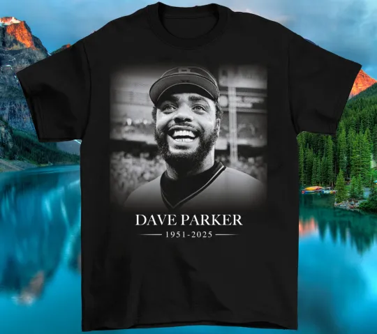 Discover 39 Star Dave Parker 1951 - 2025 Cotton Black T-shirt