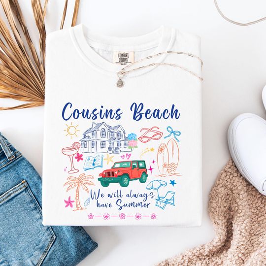 Discover Cousins Beach Shirt, The Summer I Turned Pretty Shirt