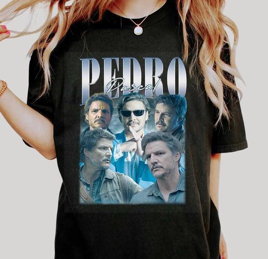 Discover Pedro Pascal Shirt, Pedro Pascal Fan T-Shirt, Actor Pedro Pascal Shirt