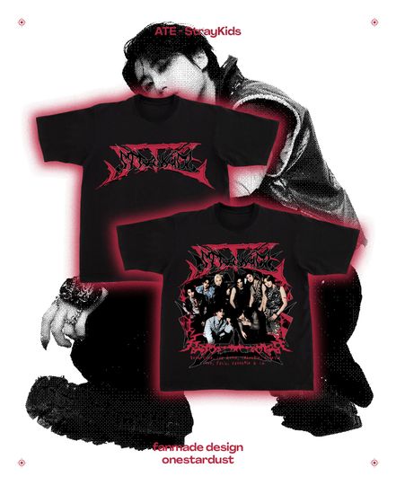 Discover ATE Straykids tee shirt