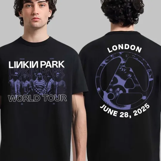Discover Linkin Park London At Wembley Stadium From Zero World Tour June 28 2025 T-Shirt