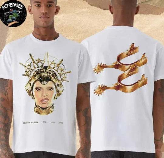 Discover Beyonce Cowboy Carter Tour 2025 Spur Merchandisee T-Shirt