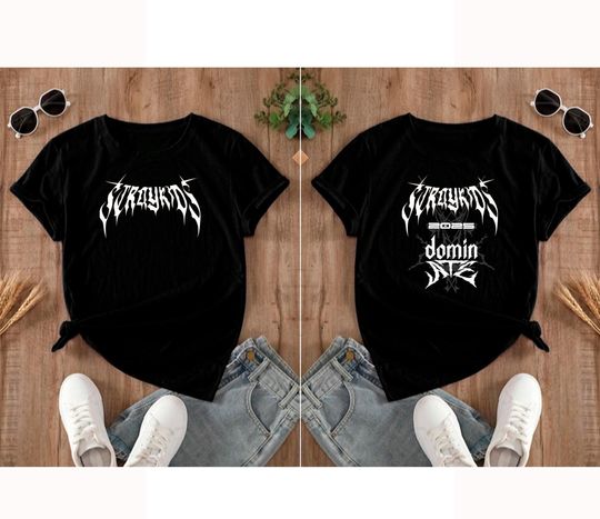 Discover DOMINATE TOUR 2025 Stray Kids T-shirt