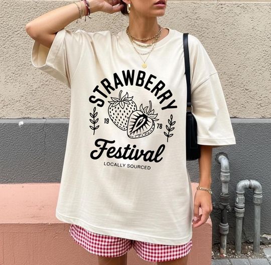 Discover Strawberry Shirt, Strawberry Festival T-shirt