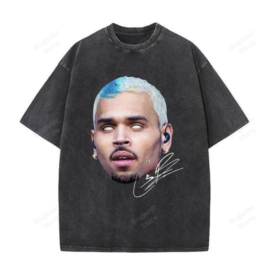 Discover Rapper Chris Brown Breezy Bowl XX Tour 11:11 Washed Shirt