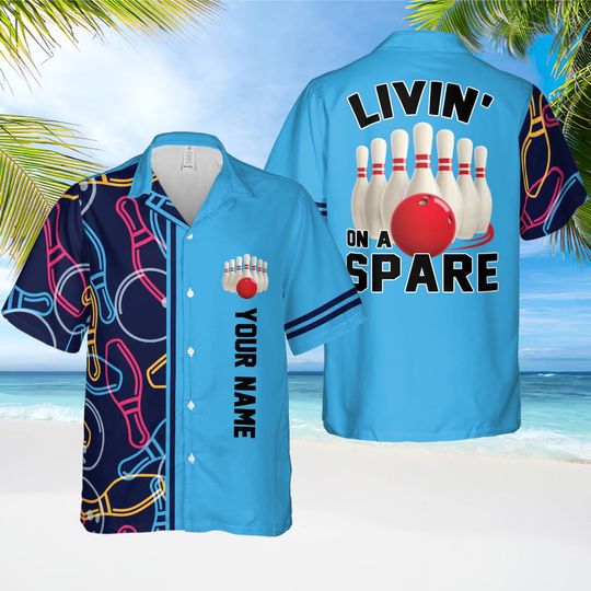Discover Personalized Living On A Spare Bowling Hawaiian Shirt