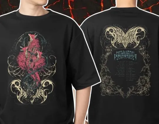 Discover NEW! Babymetal World Tour 2025-2026 North American Tour Dates T-Shirt