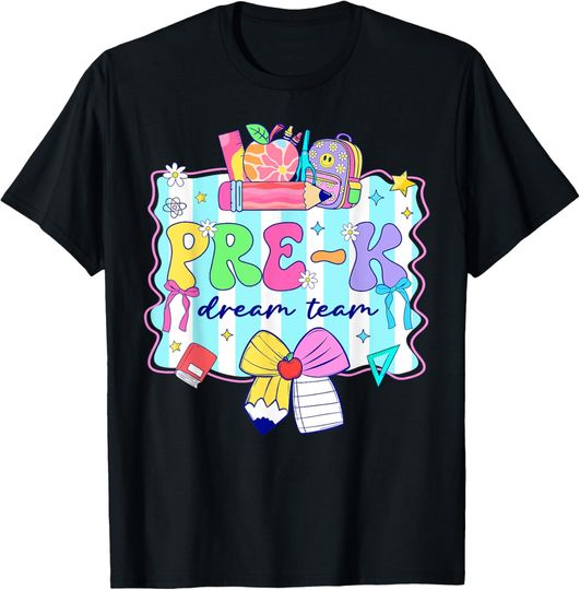 Discover First Day of PreK T-Shirt for Kids, Girls, Boys, and Teachers
