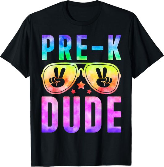 Discover Pre K Cool Dude Tie Dye T-Shirt for Boys