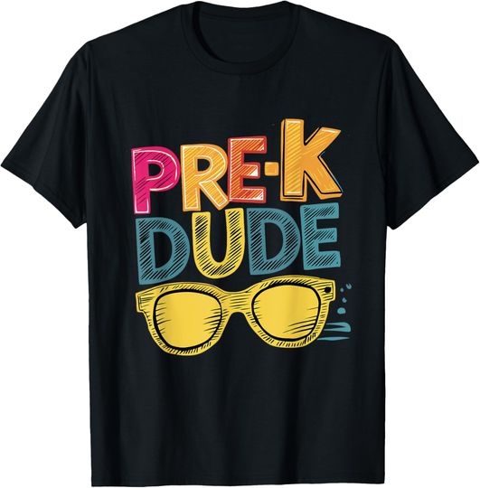 Discover Pre-K Dude Back To School T-Shirt