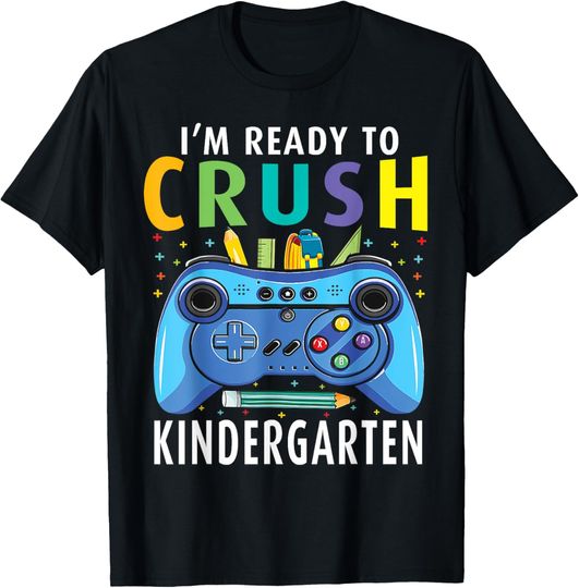 Discover Back To School I'm Ready For Kindergarten T-Shirt