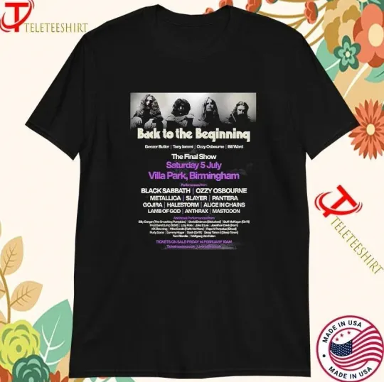 Discover Black Sabbath Final Show 2025 T-Shirt