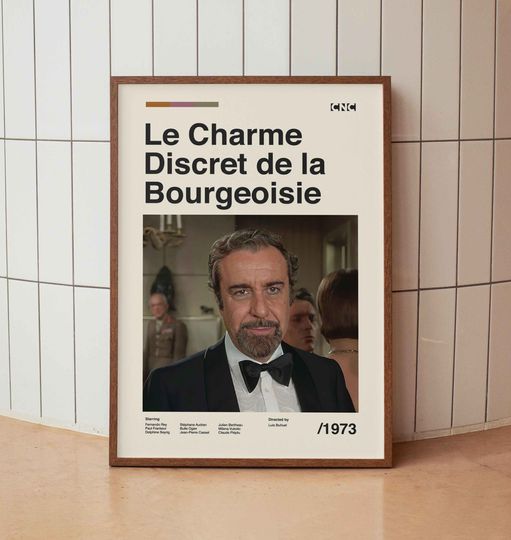 Discover The Discreet Charm of the Bourgeoisie Vintage Movie Poster