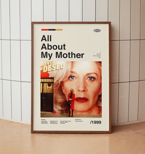 Discover All About My Mother Vintage Movie Poster