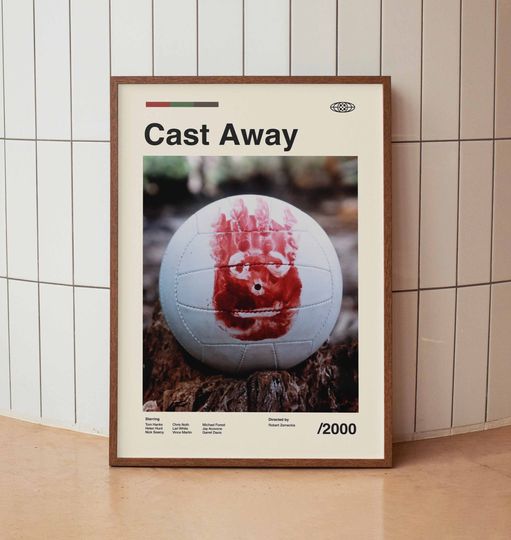 Discover Cast Away Wall Art - Tom Hanks Poster