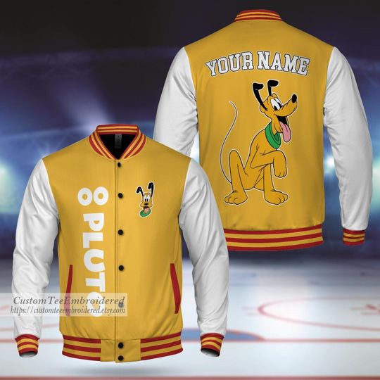 Discover Personalized plutoo Varsity Jacket, Adult Varsity Jacket Personalized