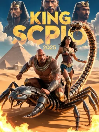 Discover The Scorpion King 2025 Movie Poster No Frame, Home Decor, Wall Art Print
