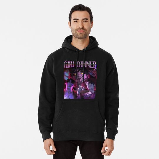 Discover Girl Dinner Saja Boys Jinu Vintage Style Pullover Hoodie