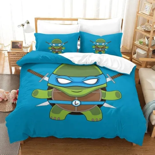 Discover Cartoon Bedding Set Duvet Cover Pillowcase Single Double Queen King